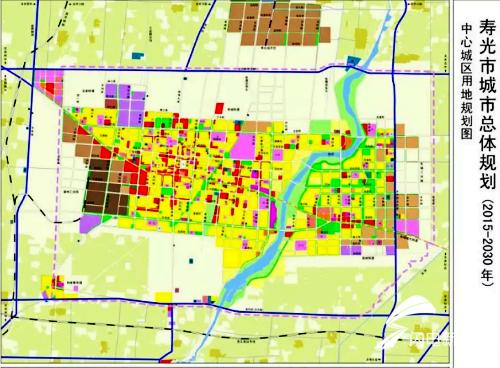 “寿光市最新版城市规划图揭晓”